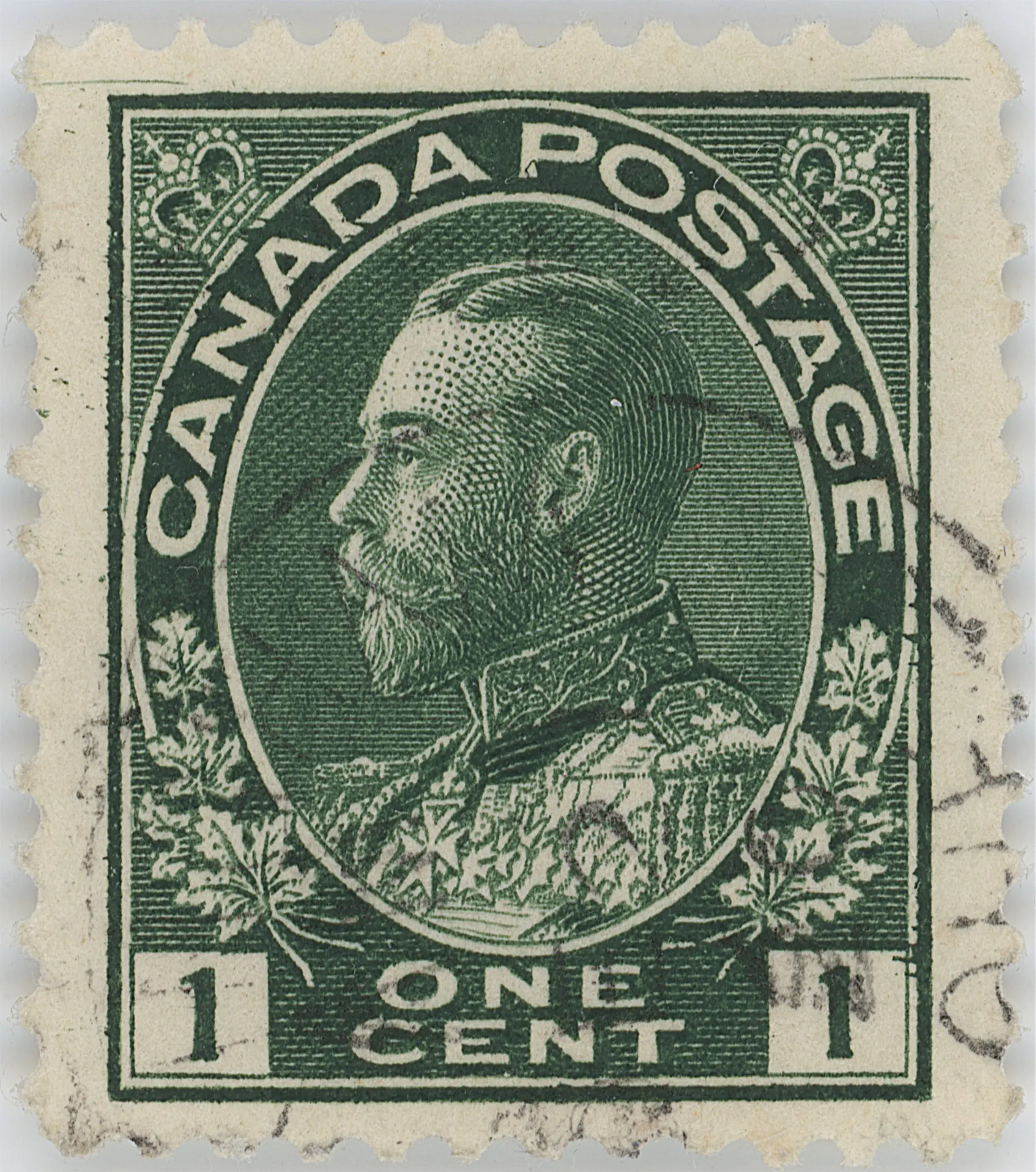 1-cent-green-two-marks-at-top.webp